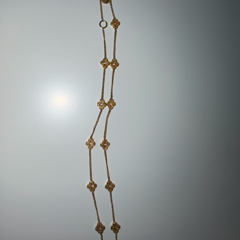 Julie Vos "Florentine Demi Delicate Station Necklace" - Picture 3 of 3
